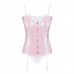 Розовый корсет и трусики Dottie S/M