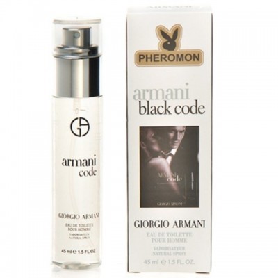 Духи с феромонами Giorgio Armani Black Code мужские 45 мл