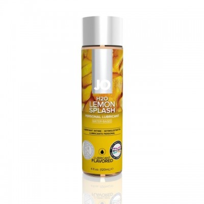 Съедобный лубрикант System JO H2O Flavored Lemon Splash с ароматом лимона 120 мл Съедобный лубрикант System JO H2O Flavored Lemon Splash с ароматом лимона 120 мл