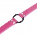 Кляп-кольцо на розовом ремешке
