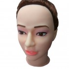 Кукла шатенка для секса с вибрацией 3D Face Love Doll