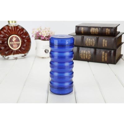 Мастурбатор в колбе разборный Heps Otris синий