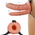 Страпон полый для двойного проникновения Unisex Hollow Double Penetrator