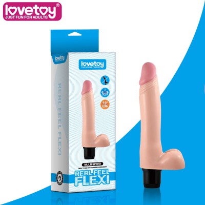 Вибратор фаллос Real feel flexi 9,0