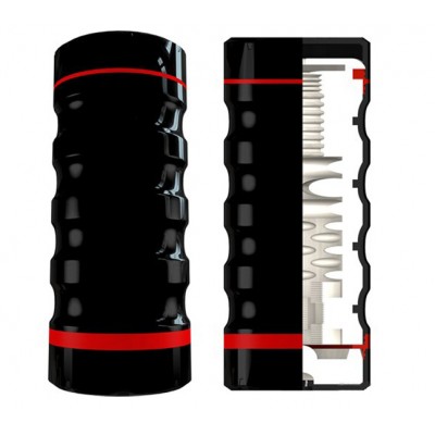 Мастурбатор в колбе разборный HEPS Otris