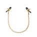 Зажимы для сосков FF Gold Chain Nipple Clamps