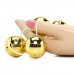 Четыре вагинальных шарика с вибрацией Gold Vibro Balls Set Четыре вагинальных шарика с вибрацией Gold Vibro Balls Set