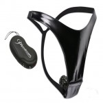 Вибро-трусики с дистанционным управлением FF 10 Function Remote Control Fantasy Panty Black