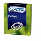 Презервативы Contex № 3 Dotted с точками