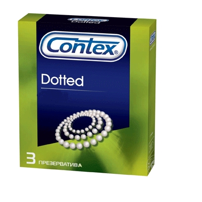 Презервативы Contex № 3 Dotted с точками Презервативы Contex № 3 Dotted с точками