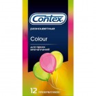 Презервативы с силиконовой смазкой Contex № 12 Colour разноцветные