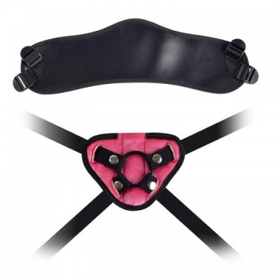 Ремень для страпона Orgasm cozy harness series розовые