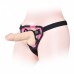 Ремень для страпона Orgasm cozy harness series розовые