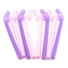 Трубочки с пенисами для напитков 8 шт