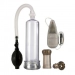 Помпа, кольцо, мини-мастурбатор и вибро-яичко Sta-Hard