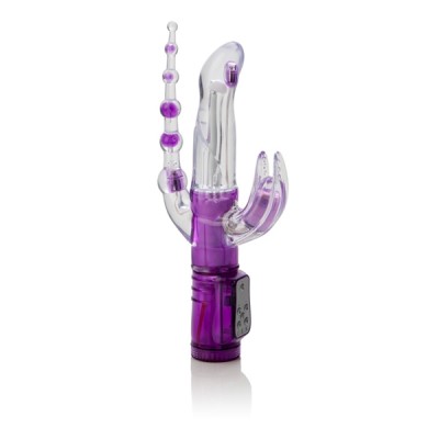 Многофункциональный тройной вибратор Twin Teaser