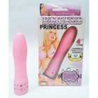 Розовый вибратор со стразами Diamond Princess